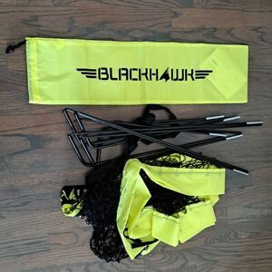 Franklin Blackhawk Yellow Soccer Goal Set